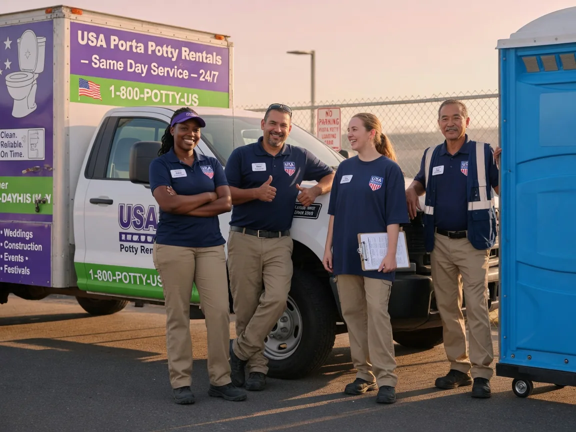 Porta Potty Rental company in Plumtree, NC